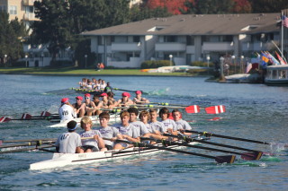 Crews competing at a Head of The Lagoon Foster City event!